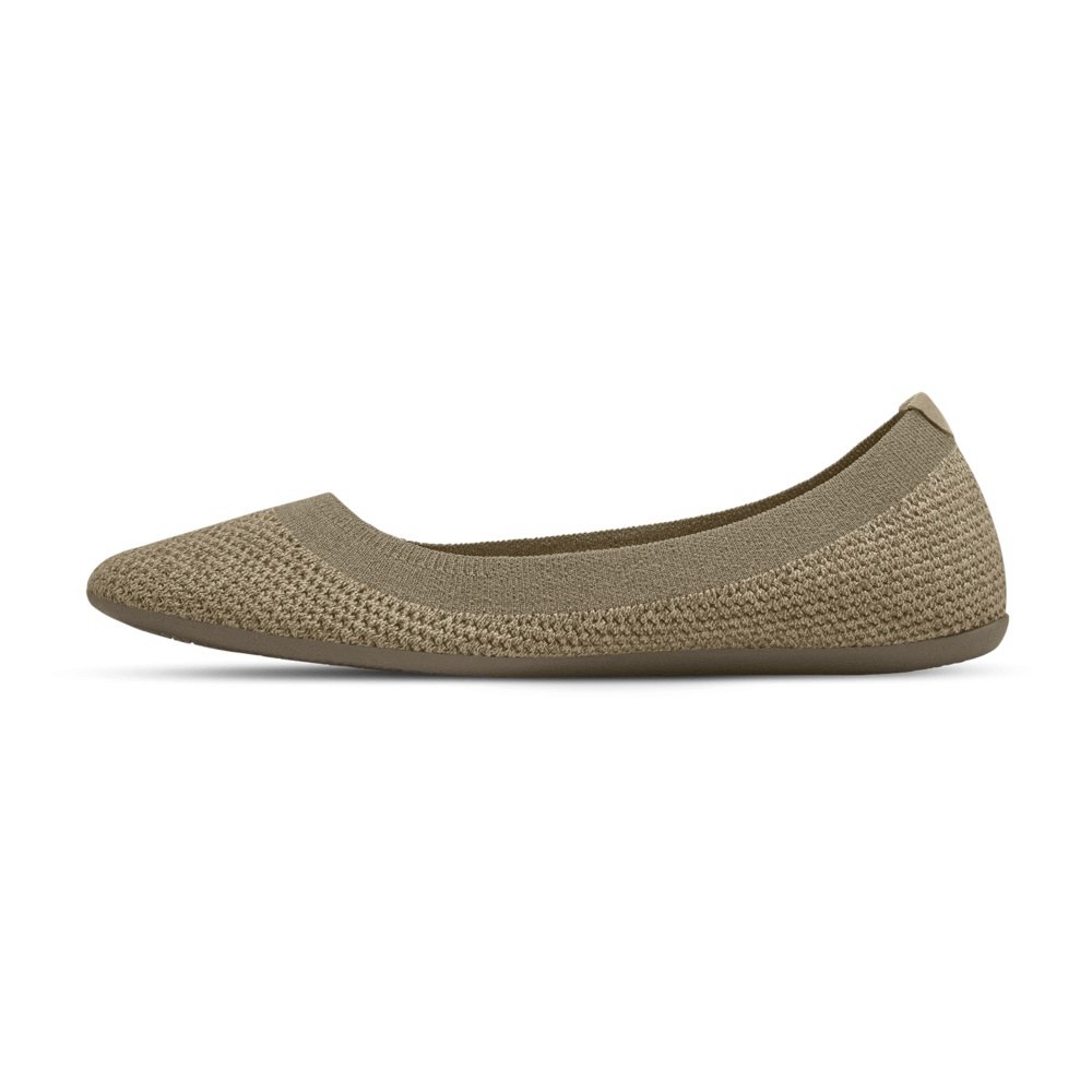 Allbirds Women\'s Flats Beige - Tree Breezers - 28516ETIG